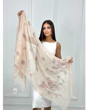 ШАРФ СОСТАВ: 85% ХЛОПОК; 15% ШЕЛК РАЗМЕР: 75*180 CM