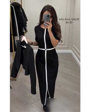 ПЛАТЬЕ С ПИДЖАКОМ ТКАНЬ БАРБИ