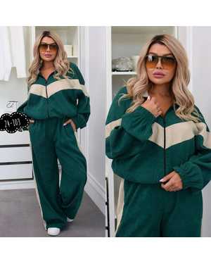 ЖЕНСКИЙ КОСТЮМ ДВОЙКА ТКАНЬ МИКРО-ВЕЛЬВЕТ