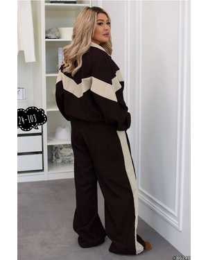 ЖЕНСКИЙ КОСТЮМ ДВОЙКА ТКАНЬ МИКРО-ВЕЛЬВЕТ