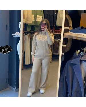 ЖЕНСКИЙ КОСТЮМ ТКАНЬ ФЛИС