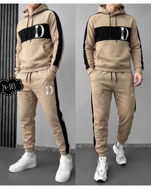 МУЖСКОЙ КОСТЮМ ДВОЙКА ТКАНЬ ФЛИС С НАЧЁСОМ