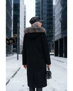 ДУБЛЁНКА ТКАНЬ НОРКА+ЗАМШ