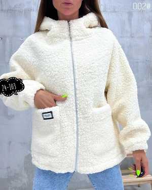 ПАЛЬТО ТКАНЬ БАРАШКА С ПОДКЛАДКА