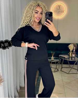 ЖЕНСКИЙ КОСТЮМ В РАЗМЕР ТКАНЬ ЛАПША КАШМИРОВЫЙ