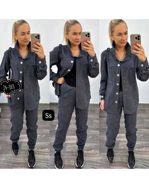 ЖЕНСКИЙ КОСТЮМ ДВОЙКА ТКАНЬ ВИЛВЕТЬ