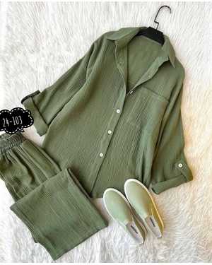 ЖЕНСКИЙ КОСТЮМ ДВОЙКА ТКАНЬ МУСЛИН