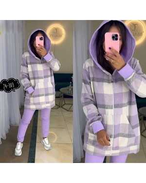 ЖЕНСКИЙ КОСТЮМ ДВОЙКА ТКАНЬ ФЛИС И КАШЕМИР