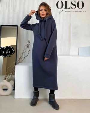 ПЛАТЬЕ ТКАНЬ ФЛИС