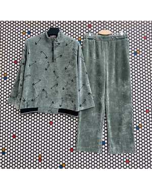 ЖЕНСКИЙ КОСТЮМ ТКАНЬ 95% СОТОН + 5% ПОЛИЭСТЕР