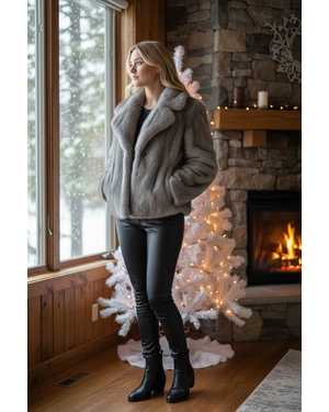 ШУБА ТКАНЬ ЭКО