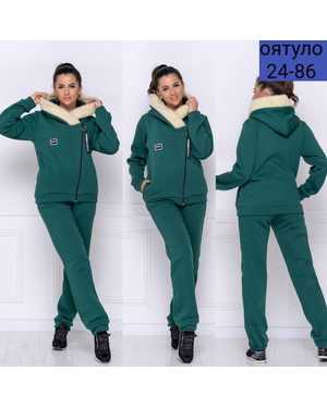 ЖЕНСКИЙ КОСТЮМ ДВОЙКА ТКАНЬ ФЛИС