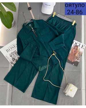 ЖЕНСКИЙ КОСТЮМ ДВОЙКА ТКАНЬ МИКРО ВЕЛЬВЕТ