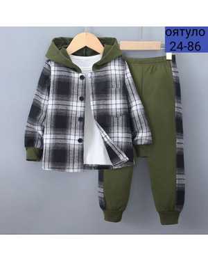 ДЕТСКИЙ КОСТЮМ ДВОЙКА ТКАНЬ ФЛИС КАШЕМИР