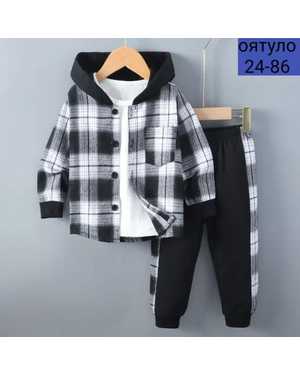 ДЕТСКИЙ КОСТЮМ ДВОЙКА ТКАНЬ ФЛИС КАШЕМИР