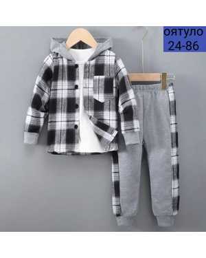 ДЕТСКИЙ КОСТЮМ ДВОЙКА ТКАНЬ ФЛИС КАШЕМИР