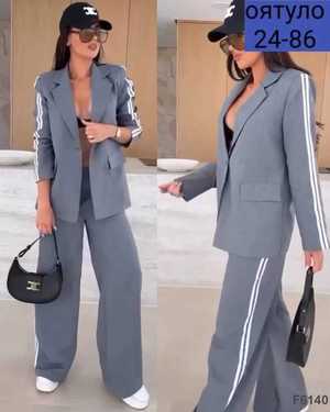 ЖЕНСКИЙ КОСТЮМ ДВОЙКА ТКАНЬ БАРБИ С ПОДКЛАДКА