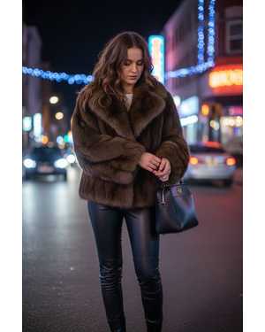 ШУБА ТКАНЬ ИСКУССТВЕННЫЙ МЕХ