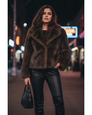 ШУБА ТКАНЬ ИСКУССТВЕННЫЙ МЕХ