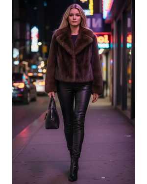 ШУБА ТКАНЬ ИСКУССТВЕННЫЙ МЕХ