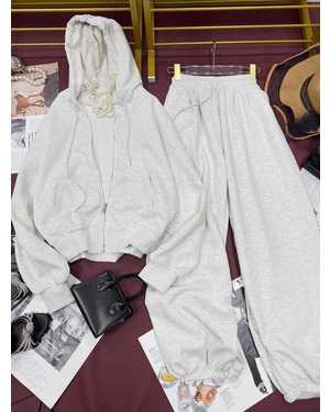 ЖЕНСКИЙ КОСТЮМ ТКАНЬ ТРЕХ-НИТОК