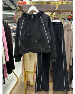 ЖЕНСКИЙ КОСТЮМ ТКАНЬ ТРЕХНИТКА ПРЕМИАЛЬНАЯ