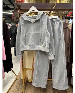 ЖЕНСКИЙ КОСТЮМ ТКАНЬ ТРЕХНИТКА ПРЕМИАЛЬНАЯ