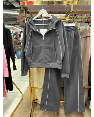 ЖЕНСКИЙ КОСТЮМ ТКАНЬ ТРЕХНИТКА ПРЕМИАЛЬНАЯ