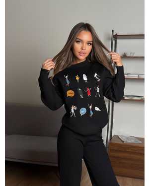 ЖЕНСКИЙ КОСТЮМ ДВОЙКА ТКАНЬ ВЕЛЮР