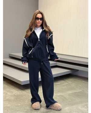 ЖЕНСКИЙ КОСТЮМ ДВОЙКА ТКАНЬ ВЕЛЮР