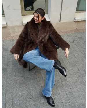 ШУБА ТКАНЬ ИСКУССТВЕННЫЙ МЕХ