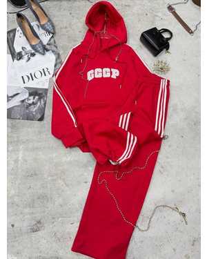 ЖЕНСКИЙ КОСТЮМ ТКАНЬ ТКАНЬ ДВУХ НИТКА В КАЧЕСТВЕ LUX