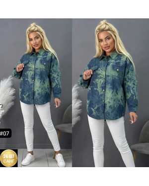 РУБАШКА ТКАНЬ ДЖИНСА