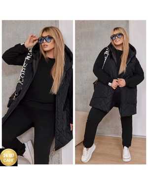 КОСТЮМ ЖИЛЕТКА + КОФТА + ШТАНЫ ТКАНЬ ФЛИС, СИНТЕПОН