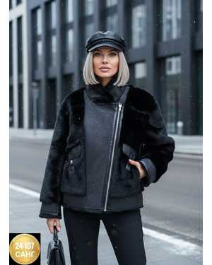 ДУБЛЁНКА ТКАНЬ НАТУРАЛЬНЫЙ МЕХ