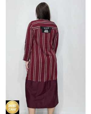 ПЛАТЬЕ ТКАНЬ ЛЕОН ХБ СТРЕЙЧ