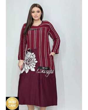 ПЛАТЬЕ ТКАНЬ ЛЕОН ХБ СТРЕЙЧ