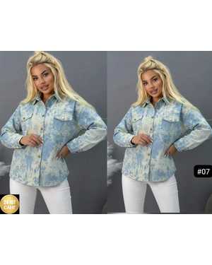 РУБАШКА ТКАНЬ ДЖИНСА