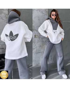 ЖЕНСКИЙ КОСТЮМ ДВОЙКА ТКАНЬ ФЛИС