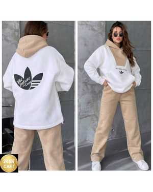 ЖЕНСКИЙ КОСТЮМ ДВОЙКА ТКАНЬ ФЛИС