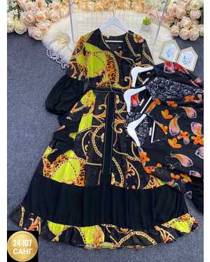 ЮБКА ТКАНЬ ШИФОН С ПОДКЛАДКА (СО СТРАЗАМИ)