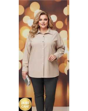 РУБАШКА ТКАНЬ МИКРО-ВЕЛЬВЕТ