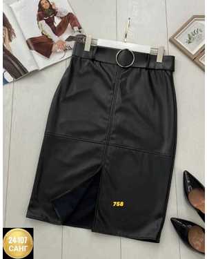 ЮБКА ТКАНЬ ЭКО КОЖА