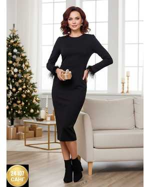 ПЛАТЬЕ ТКАНЬ ТРИКОТАЖ