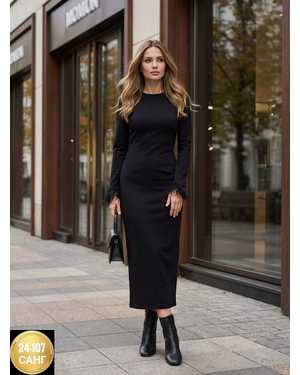 ПЛАТЬЕ ТКАНЬ ТРИКОТАЖ