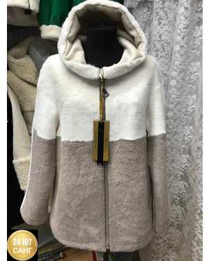 ДУБЛЁНКА ТКАНЬ НАТУРАЛЬНЫЙ ЗАМША