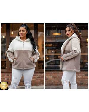 ДУБЛЁНКА ТКАНЬ НАТУРАЛЬНЫЙ ЗАМША