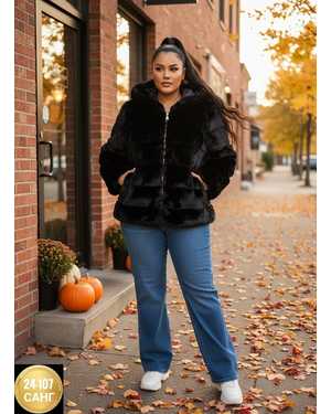 ШУБА ТКАНЬ НОРКА