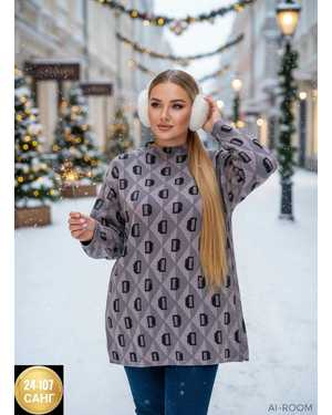 СВИТЕР ТКАНЬ КАШЕМИР