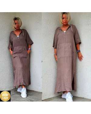 ПЛАТЬЕ ТКАНЬ ЛЕОН